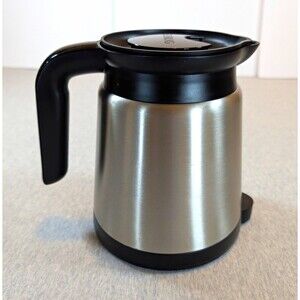 Keurig Insulated Stainless Steel Coffee Carafe Twist Lid Silver/Black Hand Wash